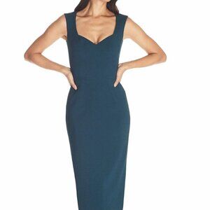Dress The Population Elle Dress | Elegant Pine Green | Size S